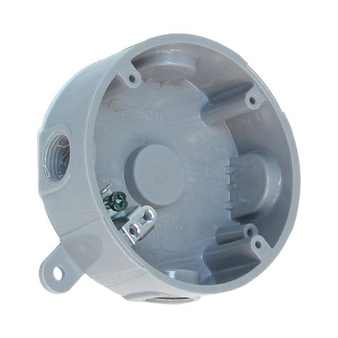 3.5 electrical box|home depot round junction box.